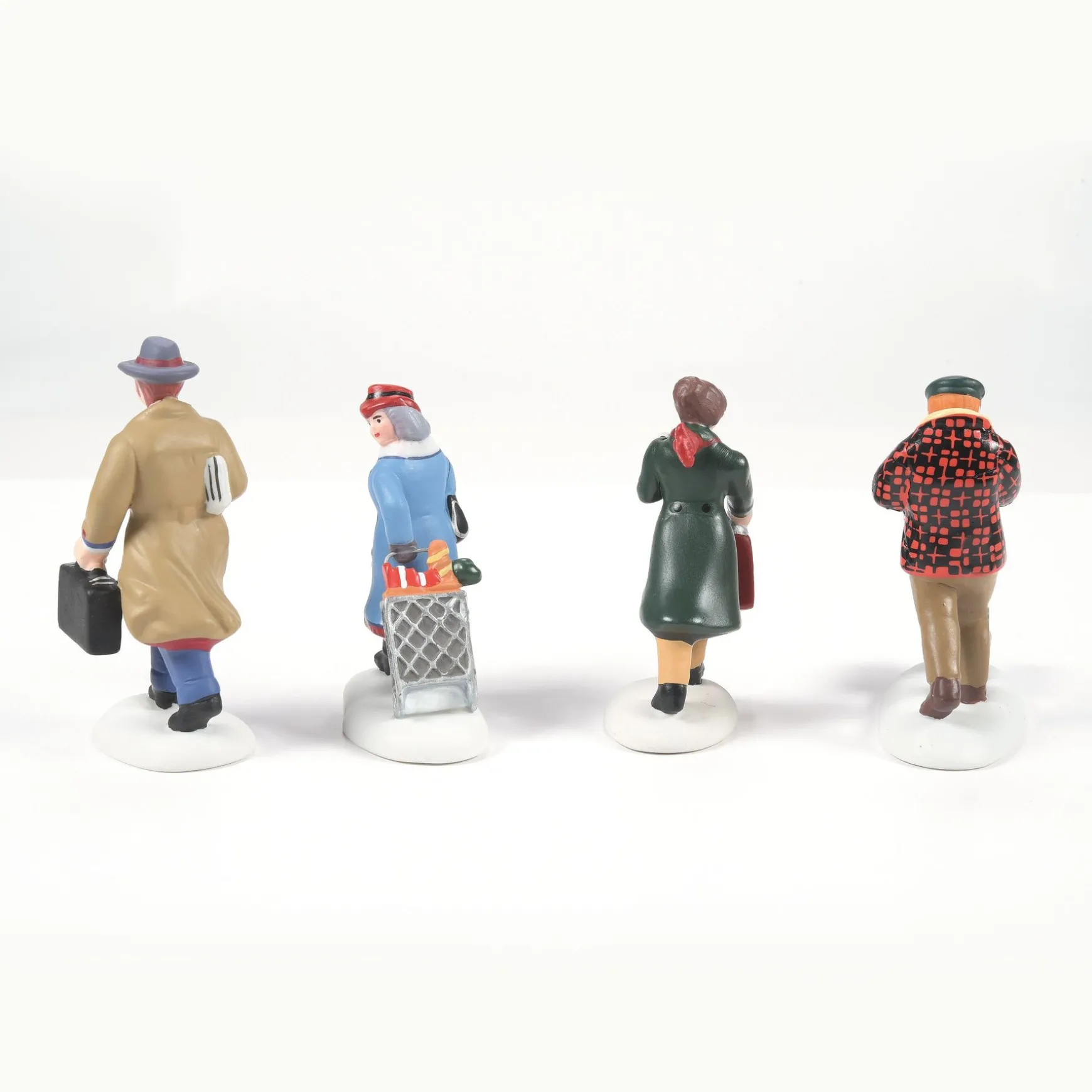 Busy City Sidewalks