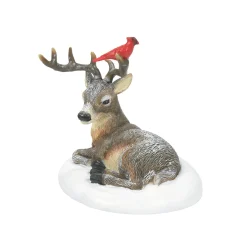 Cardinal Christmas Deer