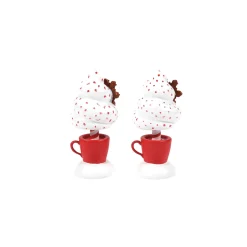 Cocoa & Cream Topiary S/2