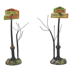 Creepy Village Street Signs