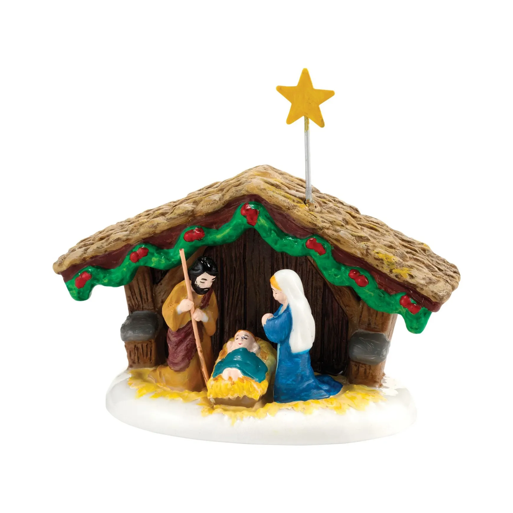 Snow Village Nativity