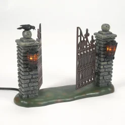 Spooky Wrought Iron Gate