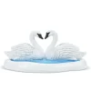 White Christmas Swans